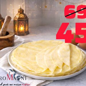 كريبية RAF – كريب، ملسوقة وبان كيك بنكهة بنينة